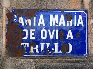 Cartel Santa Maria de Ovila Trillo