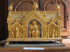 Châsse des Saints-Pontifes - trésor, cathédrale de Rouen