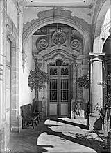 Chapel of Palace of Counts of Calimaya in 1920