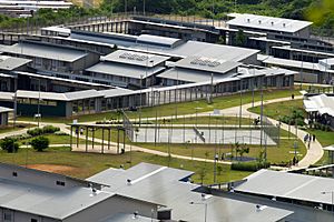 Christmas Island Immigration Detention Centre and the Lilac compound (5775019842)