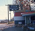 Cider Barrel in Germantown, Maryland (1966), by Dan Brodt