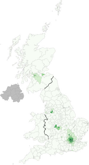Counties of the UK Irish.svg