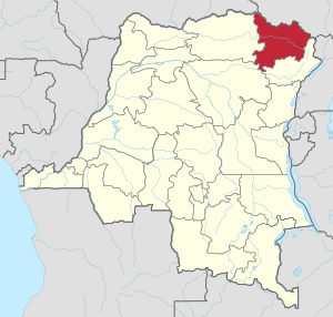 Location of Haut-Uélé