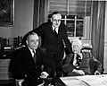 Drs. Otto Warburg, Bernardo Houssay and Rollo Dyer (14172706319)