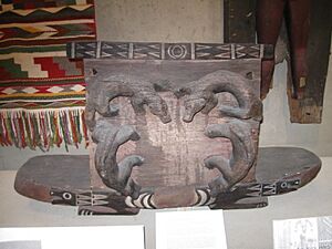 Early 20th century? Salish funerary box