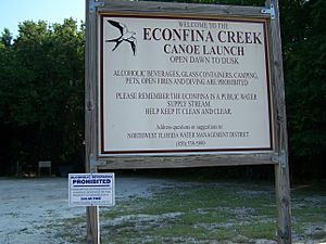 Econfina Creek Canoe Launch - Bay County (2586420605)