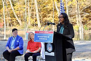 Emilia Sykes and infrastructure for water management