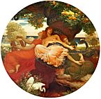 Frederic Leighton - The Garden of Hesperides, c.1891