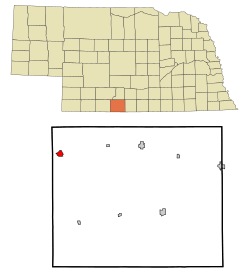 Location of Cambridge, Nebraska