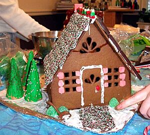 Gingerbread house