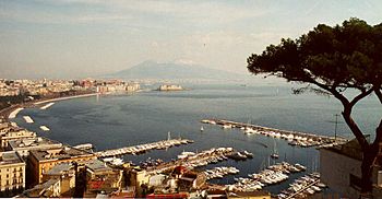 Harbour of Mergellina - gulf of Naples