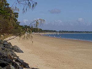 Hervey Bay beach
