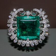 Hooker Emerald Brooch