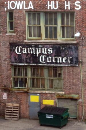 Howland Hughes rear facade - Downtown Waterbury Historical District