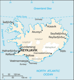 Iceland-CIA WFB Map