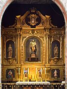 Interior of the Church of San Andrés, Madrid 01