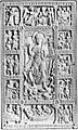 Ivory book cover MS Douce 176
