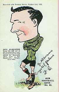 Jack Alderson Caricature 1922