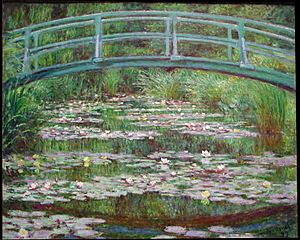 Japanese Footbridge-Claude Monet