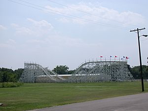 Joyland Wichita Roller Coaster 2003