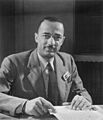 Judge William H. Hastie, dean of the Howard University Law School, Civilian Aide to the Secretary of War, ca. 1941 - NARA - 535835