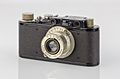 LEI0150 198 Leica II schwarz - Sn. 67777 1931-M39 front view Umbau von Ic-0