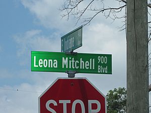 Leona Mitchell Blvd in Enid, Oklahoma