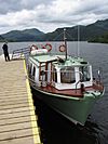 MV Lady Dorothy at the new Aira Force pier (geograph 4593775).jpg