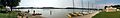Marsh Creek State Park beach panorama