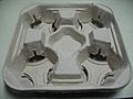 McDonalds Molded Pulp Drink Tray Top