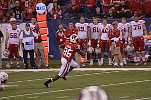 Melvin Gordon at 2012 Big Ten championship game