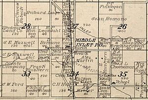 Middle Inlet Wisconsin 1912