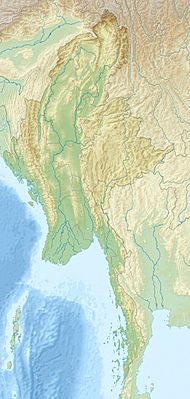 Location map Myanmar