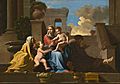 Nicolas Poussin - Holy Family on the Steps - WGA18323