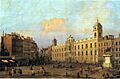Northumberland House by Canaletto (1752)