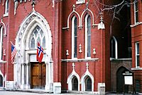 Norwegian church, Logan Square, Chicago 1993 (6503942)