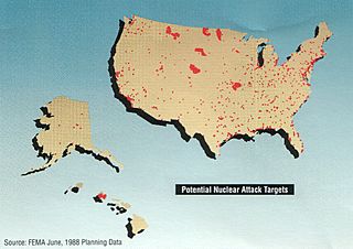 Nuclear map of the U.S