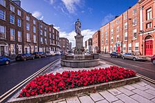 O'Connell Monument to Daniel O'Connell at O'Connell Avenue, Limerick City