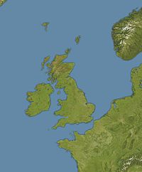 Action of 29 February 1916 is located in Oceans around British Isles
