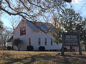 The Oktoc Community Club in December, 2017