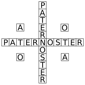 Palindrom PATERNOSTER