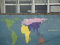 Peters projection mural