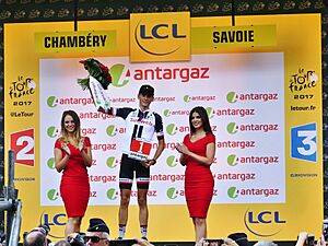 Plus Combatif à l'arrivée du Tour de France 2017 à Chambéry