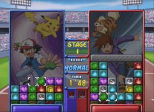 Pokémon Puzzle League Gameplay