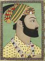 Portrait of Ahmad-Shah Durrani. Mughal miniature. ca. 1757, Bibliothèque nationale de France