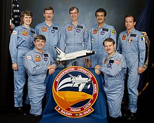 Portrait of STS 51-G crew