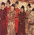 Prince Zhanghuai's tomb, eunuchs