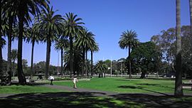 Redfern Park with Redfern Oval in the background (October 2014).jpg