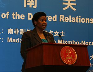 SA Deputy Prez 2007 visit to China