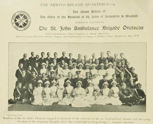 St John's Brigade Newfoundland 1914